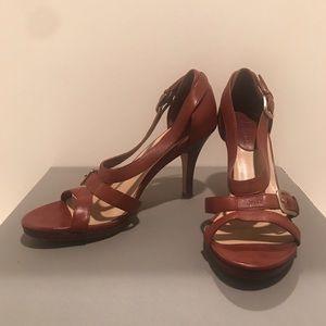 Cole Haan 'Carma' brown heels size 8 1/2